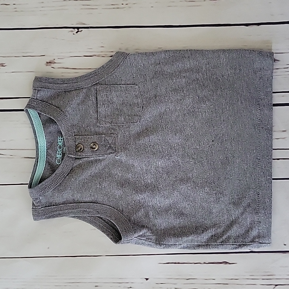 Henley  style tank top